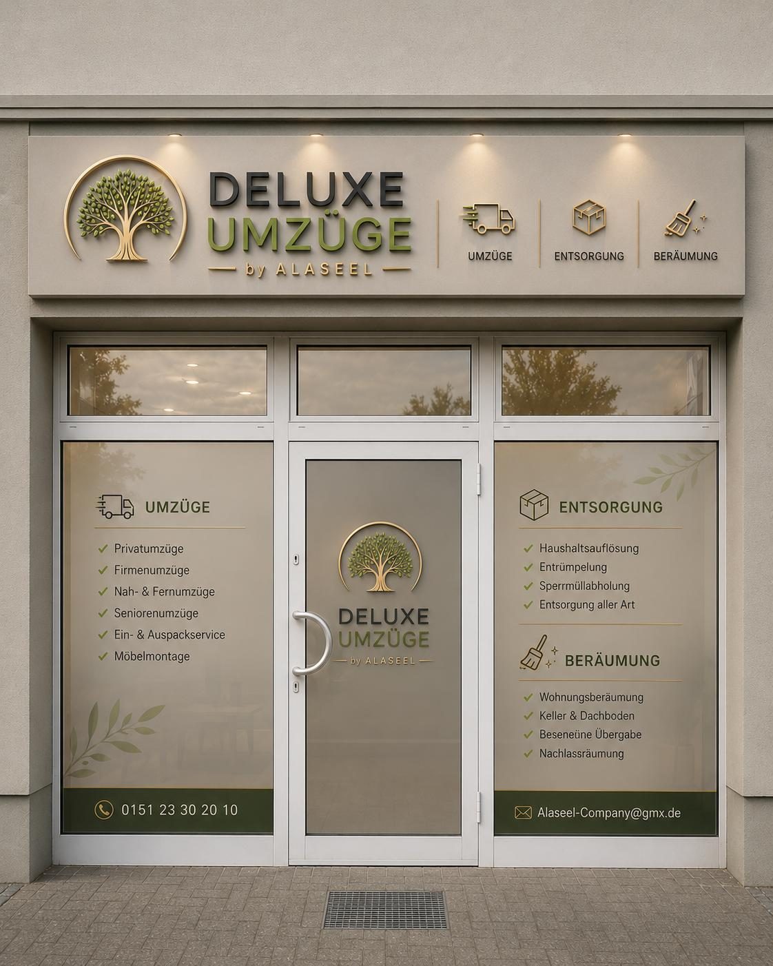 Standort und Büro von Deluxe Umzüge by ALASEEL in Wismar